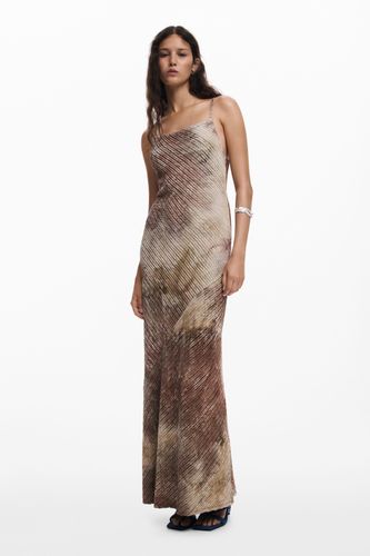 Long gradient strap dress - S - Desigual - Modalova