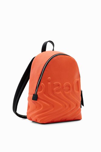 Mochila pequeña logo - ORANGE - U - Desigual - Modalova