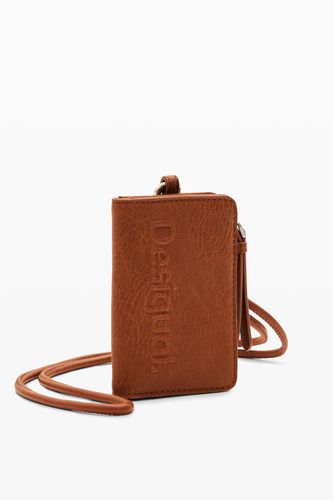 S logo cord wallet - BROWN - U - Desigual - Modalova