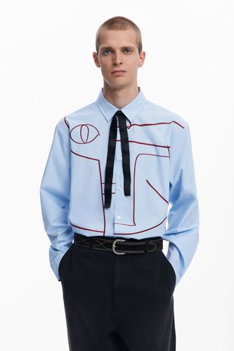 Chemise à broderies abstraites - Desigual - Modalova
