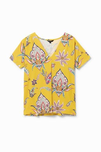 Camiseta - YELLOW - XL - Desigual - Modalova