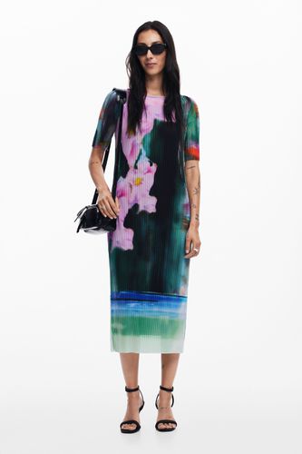 Floral midi dress - M - Desigual - Modalova