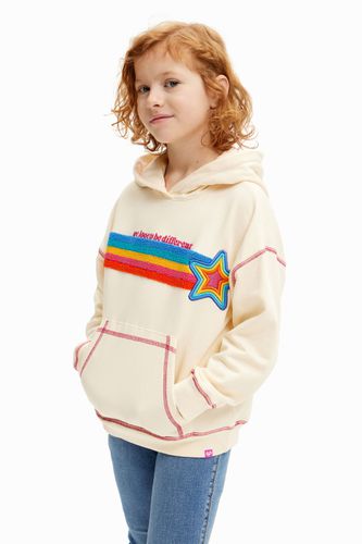 Sudadera estrella - WHITE - L - Desigual - Modalova