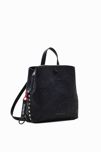 Embroidered S backpack - BLACK - U - Desigual - Modalova