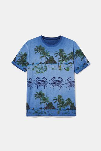 Camiseta tropical 100% algodón - Desigual - Modalova