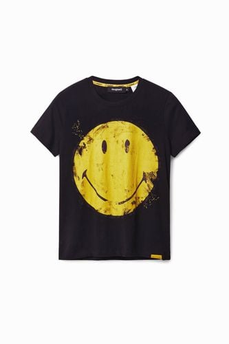 Smiley® T-shirt - BLACK - XL - Desigual - Modalova