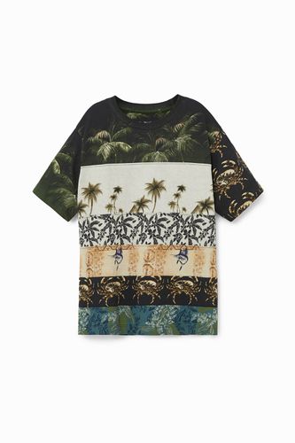 Camiseta patch tropical - Desigual - Modalova