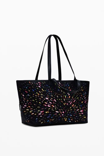 Bolso shopper troquelado - U - Desigual - Modalova