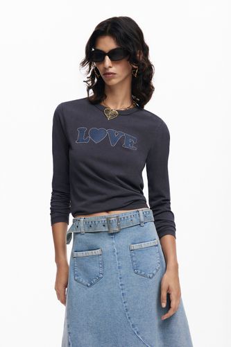 Camiseta love - Desigual - Modalova