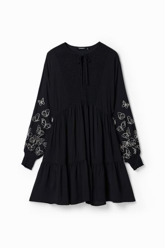 Short butterfly tunic dress - XS - Desigual - Modalova