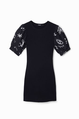 Short slim dress - BLACK - L - Desigual - Modalova