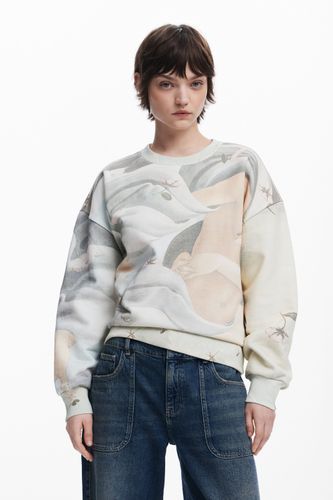 Sudadera estampado Arty - WHITE - S - Desigual - Modalova