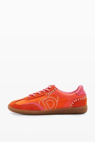 Retro split leather sneakers - 36 - Desigual - Modalova