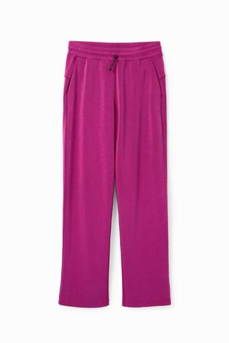 Wide-leg sport trousers - RED - XL - Desigual - Modalova