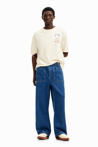 Long jeans pockets - BLUE - M - Desigual - Modalova