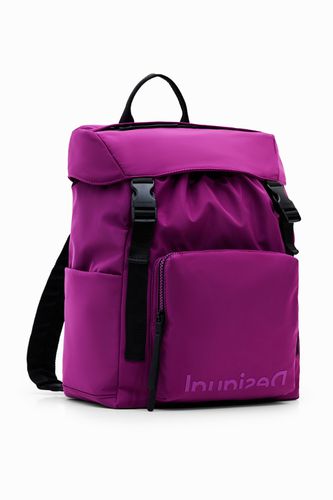 Large recycled backpack - RED - U - Desigual - Modalova