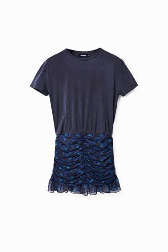 Short two-piece dress - BLUE - S - Desigual - Modalova