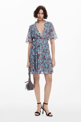 Floral print midi dress - BLUE - M - Desigual - Modalova