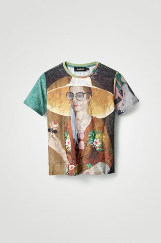 Portrait artwork T-shirt - - M - Desigual - Modalova