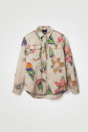 Camisa floral - BROWN - L - Desigual - Modalova