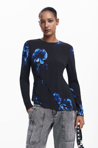 Blusa asimétrica - BLACK - S - Desigual - Modalova