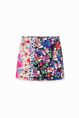 Minifalda floral - - L - Desigual - Modalova