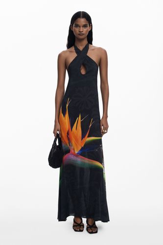 Robe longue imprimée - Desigual - Modalova