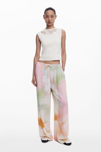 Watercolor fluid pants - XS - Desigual - Modalova