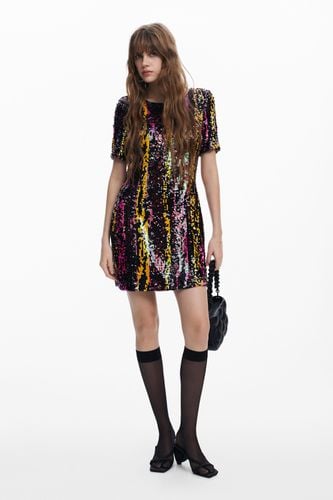 Sequin short dress - XL - Desigual - Modalova