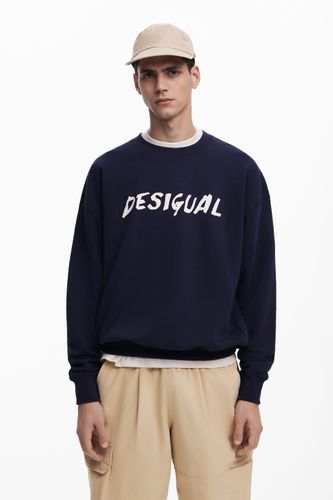 Sweat-shirt logo texturé - Desigual - Modalova