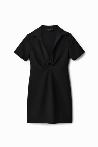 Short slim retro dress - BLACK - L - Desigual - Modalova