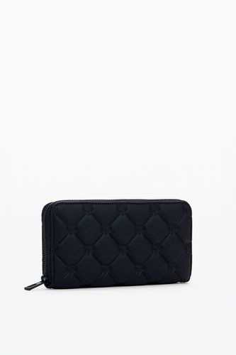 Quilted M wallet - BLACK - U - Desigual - Modalova