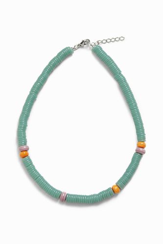 Choker necklace beads - GREEN - U - Desigual - Modalova