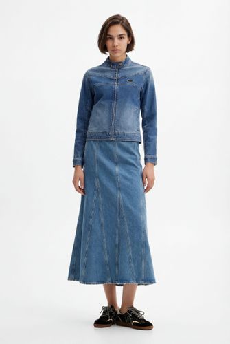 Falda larga denim - BLUE - S - Desigual - Modalova