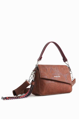 Handbag flap asymmetric - BROWN - U - Desigual - Modalova
