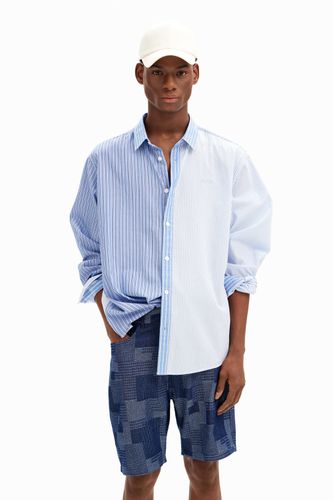 Double pinstripe shirt - WHITE - L - Desigual - Modalova