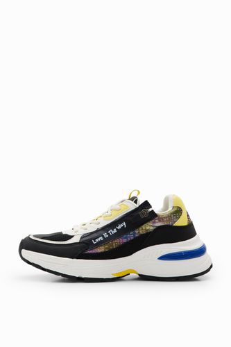 Sneakers runner patch cremallera - 39 - Desigual - Modalova