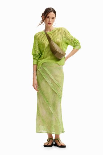 Jersey textura punto - GREEN - L - Desigual - Modalova