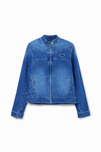 Chaqueta biker vaquera - BLUE - L - Desigual - Modalova