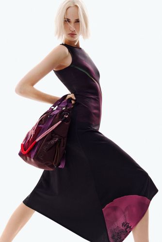 Vestido asimétrico amapola - XS - Desigual - Modalova