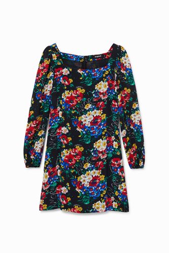 Vestido corto slim escote cuadrado - XL - Desigual - Modalova