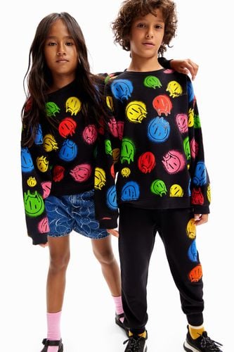 Sudadera oversize Smiley Originals ® - Desigual - Modalova