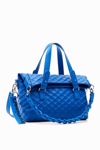 Midsize embossed bag - BLUE - U - Desigual - Modalova