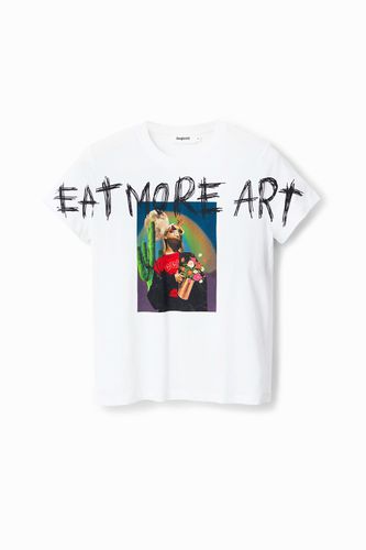 Camiseta arty "Eat More Art" - - XL - Desigual - Modalova