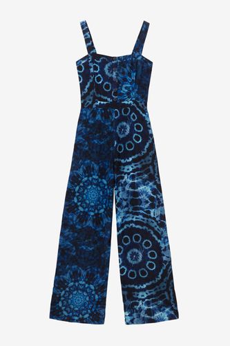 Strappy cropped tie-dye jumpsuit - - XL - Desigual - Modalova