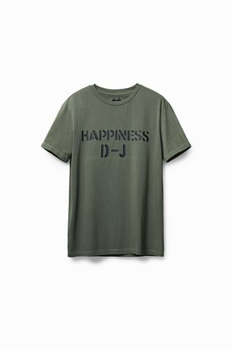Camiseta Happiness - GREEN - S - Desigual - Modalova