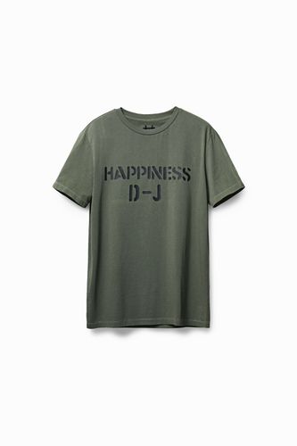 Happiness T-shirt - GREEN - M - Desigual - Modalova