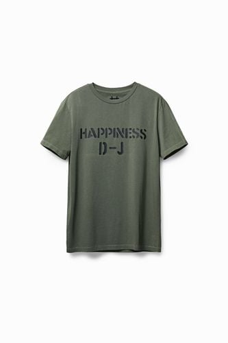 Happiness T-shirt - GREEN - S - Desigual - Modalova
