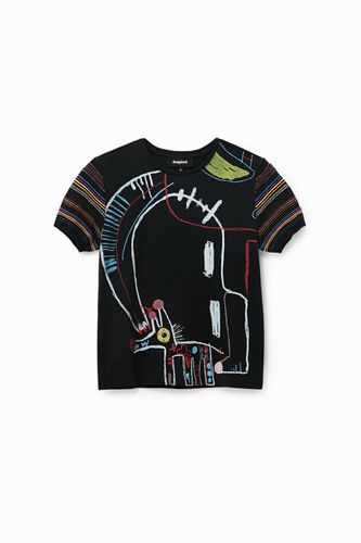 Camiseta manga tricot - BLACK - XS - Desigual - Modalova