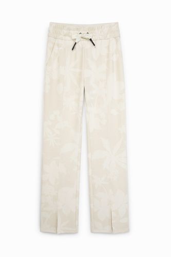 Wide comfortable trousers with drawstring - - L - Desigual - Modalova
